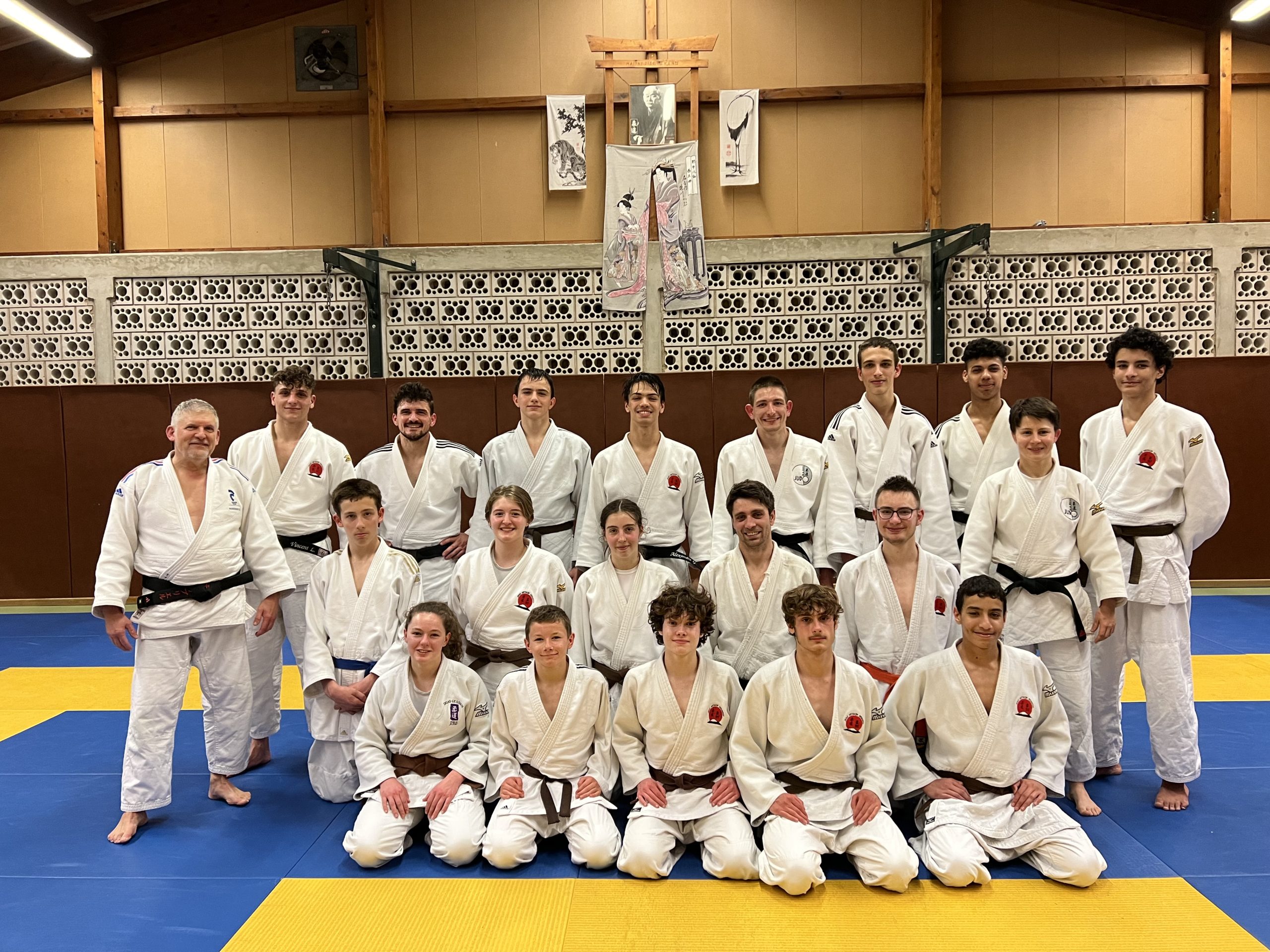 Une séance d'entraînement au JCS tout en sueur ! JUDO NETSUJO